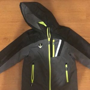 Boys Fleece Lined Hooded Jacket